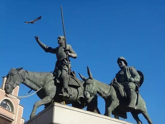 Monument of Don Quixote and Sancho Panza