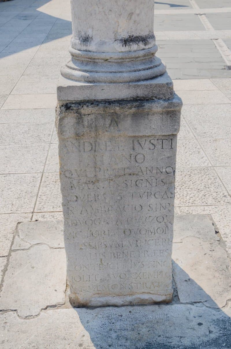Column of Justina of Pauda