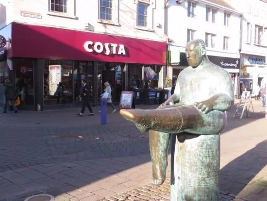 Sock Man Statue
