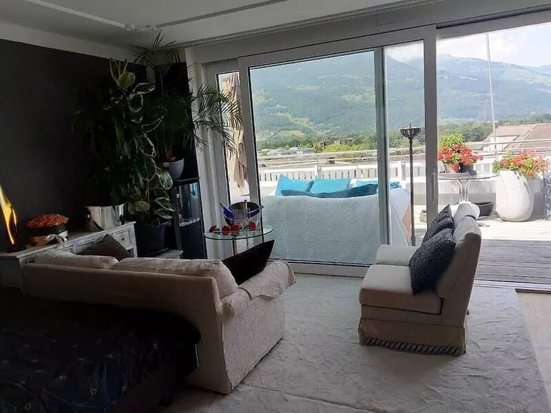 Penthouse in Schaan with beautiful 360° Terrace