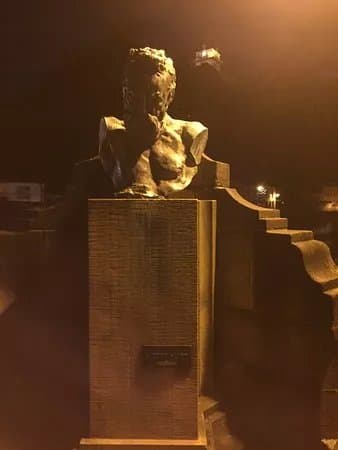 Bronze bust - Victor Hugo