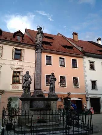 Marian and Holy Trinity columns