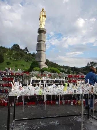 Statue of Mother Mary of Bistrica (Kip Majke Bozje Bistricke)