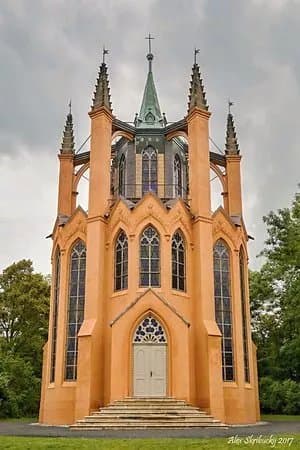 New Gothic temple