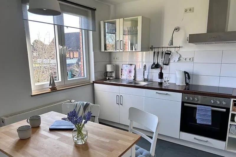 Wattkante Burhave, Apartment Hans & Grete (upper floor): 62 sqm, near the beach
