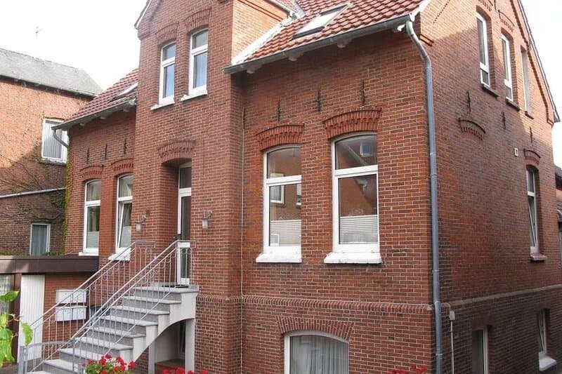 Old town Borkum islander house