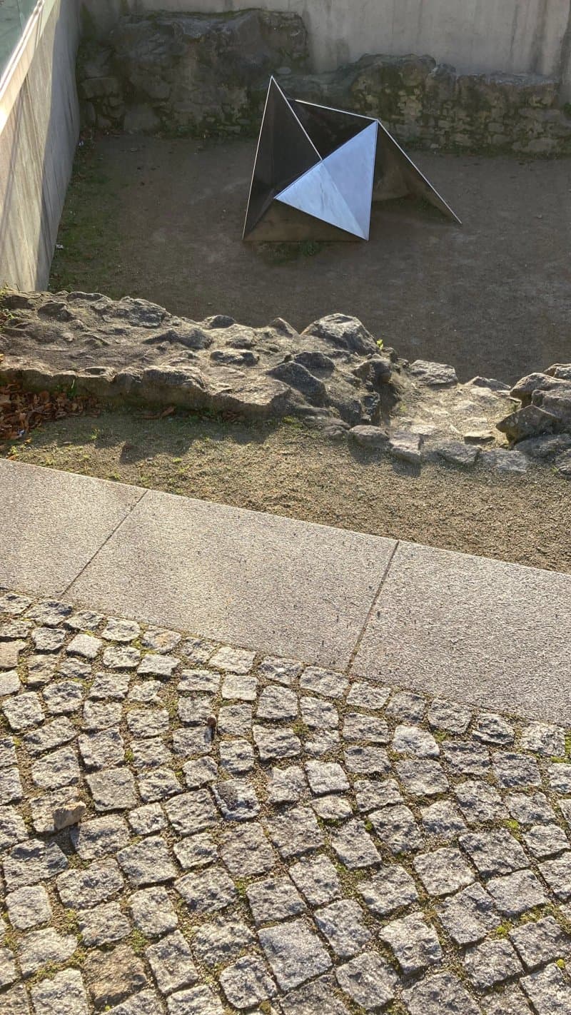 Grundmauern Des Alten Rathauses
