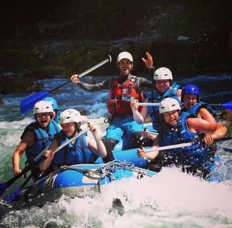 Frogs Rafting