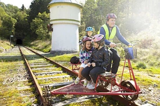 Dresinsykling pa Flekkefjordsbanen Day Tours