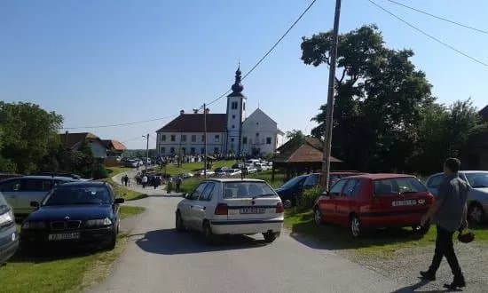 Paulin monastery Kamensko and Church of Our Lady of The Snows
