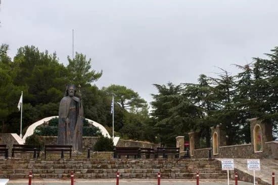 Monument to The First President of Cyprus Archbishop Makarios III