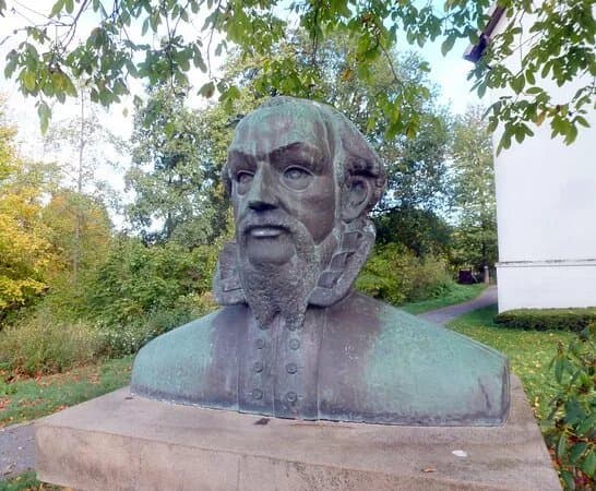 Bronze Buste Von Godfried Von Raesfeld