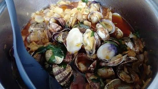Cocinando en el Salnes