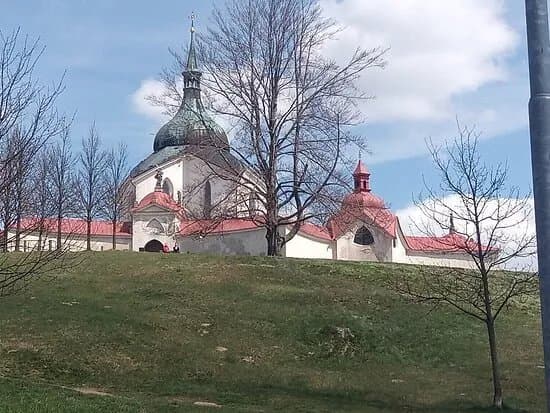 Zelena hora - Poutni kostel sv. Jana Nepomuckeho na Zelene hore