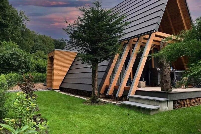 Vacation home Baumberge, Adlerhorst directly on the edge of the forest