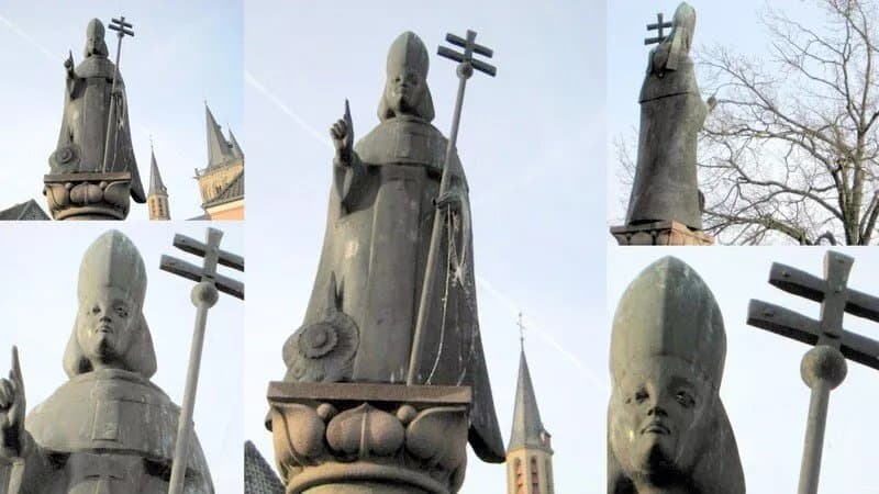 Brunnen-Denkmal des Heiligen Norberts