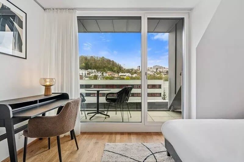 Luxurious 2-Bed Penthouse in Central Luxembourg