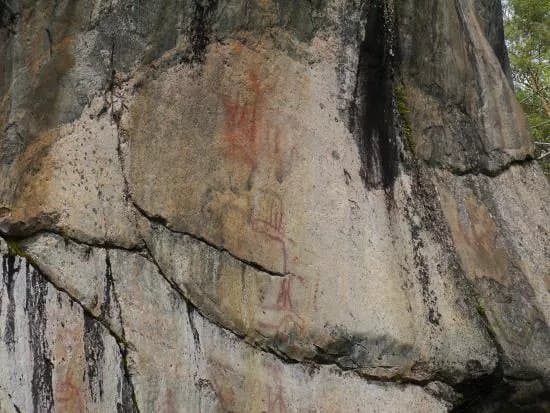 The Astuvansalmi rock paintings