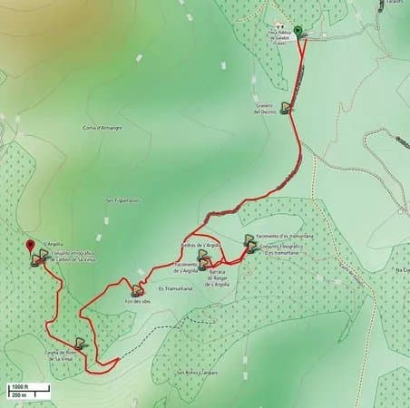 CR8 Es Galatzo - Sa Vinya Trail