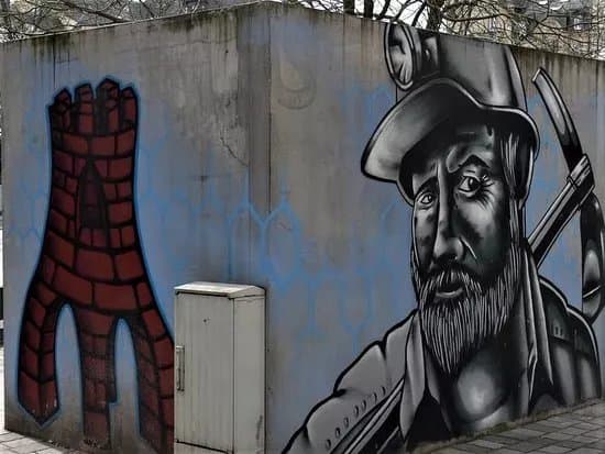 Fresque Le mineur