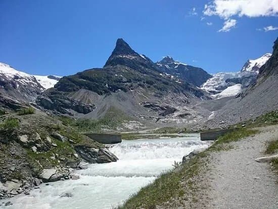 Barrage de Ferpecle - Glacier du Mont Mine