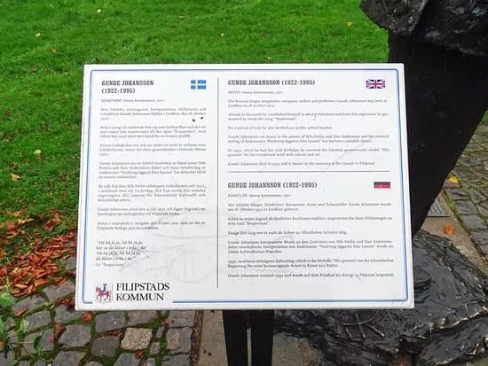 Statyn ''gunde Johansson''