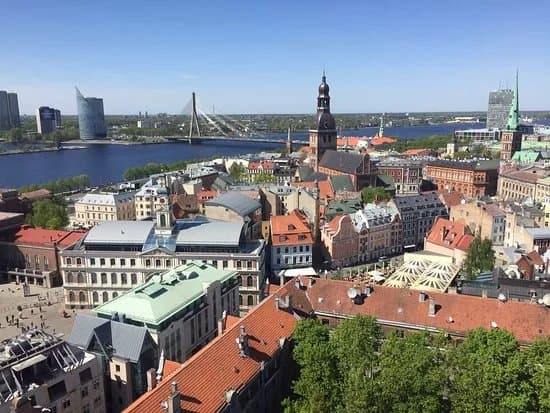 View of Riga from St Peter's Church Tower