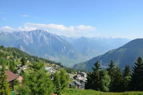 La Tzoumaz ski area