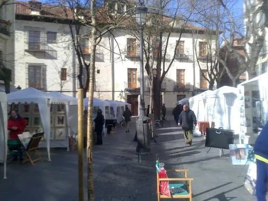 Exposicion Pintores Plaza Conde Barajas