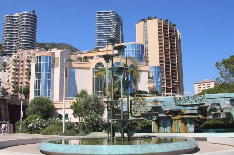 Larvotto Fountain "Homage to Princess Grace"