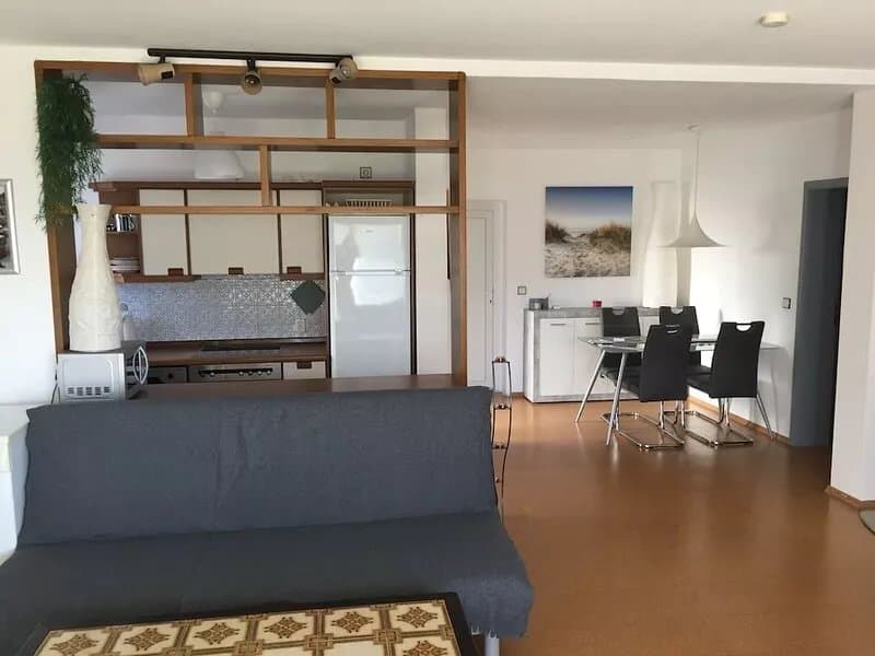 Large bright 2 room apartment