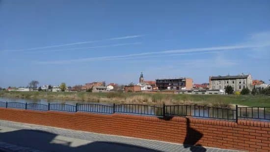 Promenade at Warta river