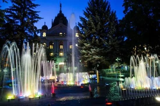 Singing fountain
