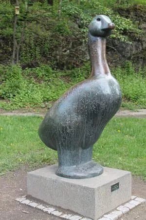 Duck statue