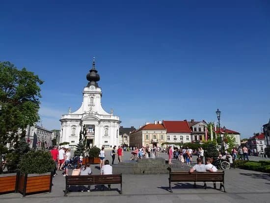 John Paul II Square in Wadowice