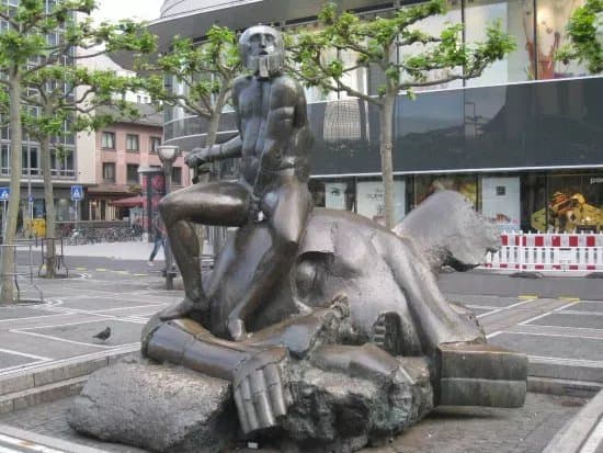 David und Goliath