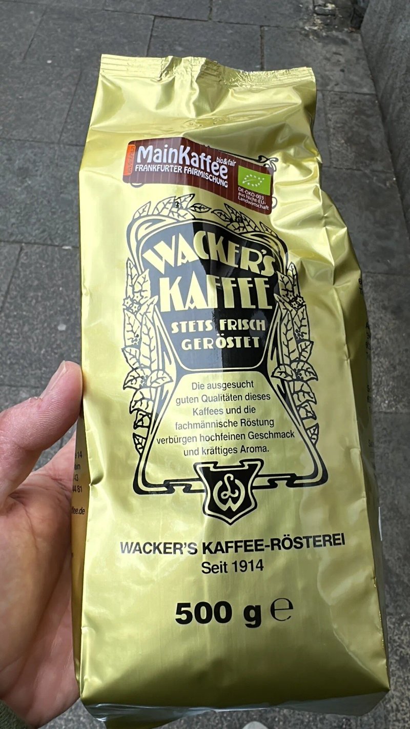 Wacker's Kaffee Geschaft