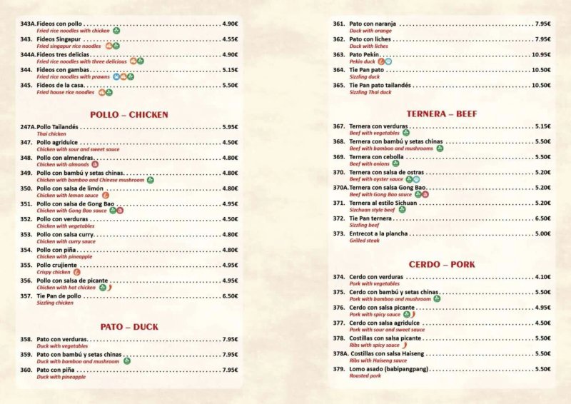 Wok Buffet Restaurant Oriental 222