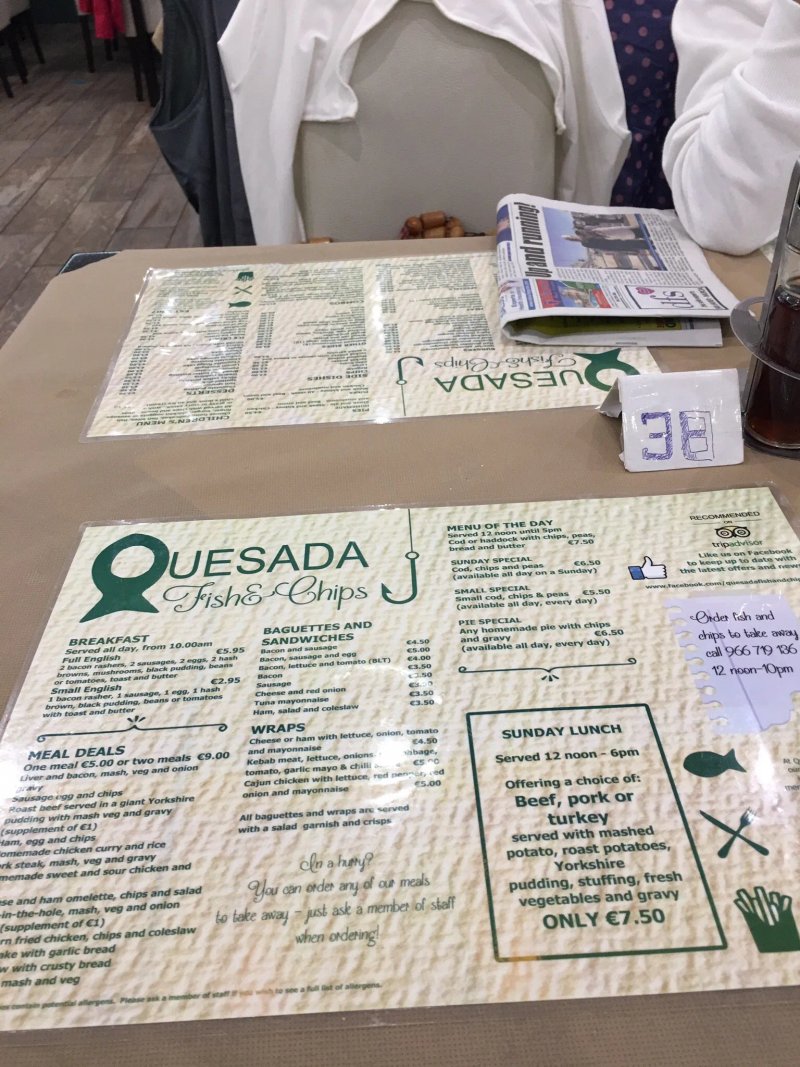 Quesada Fish & Chips