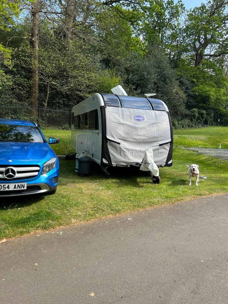 Abbey Wood Caravan and Motorhome Club Campsite