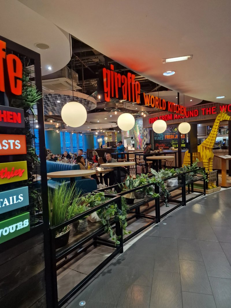 Giraffe - Manchester Airport