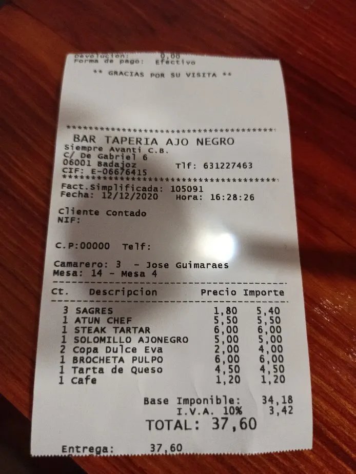 Taperia Ajonegro