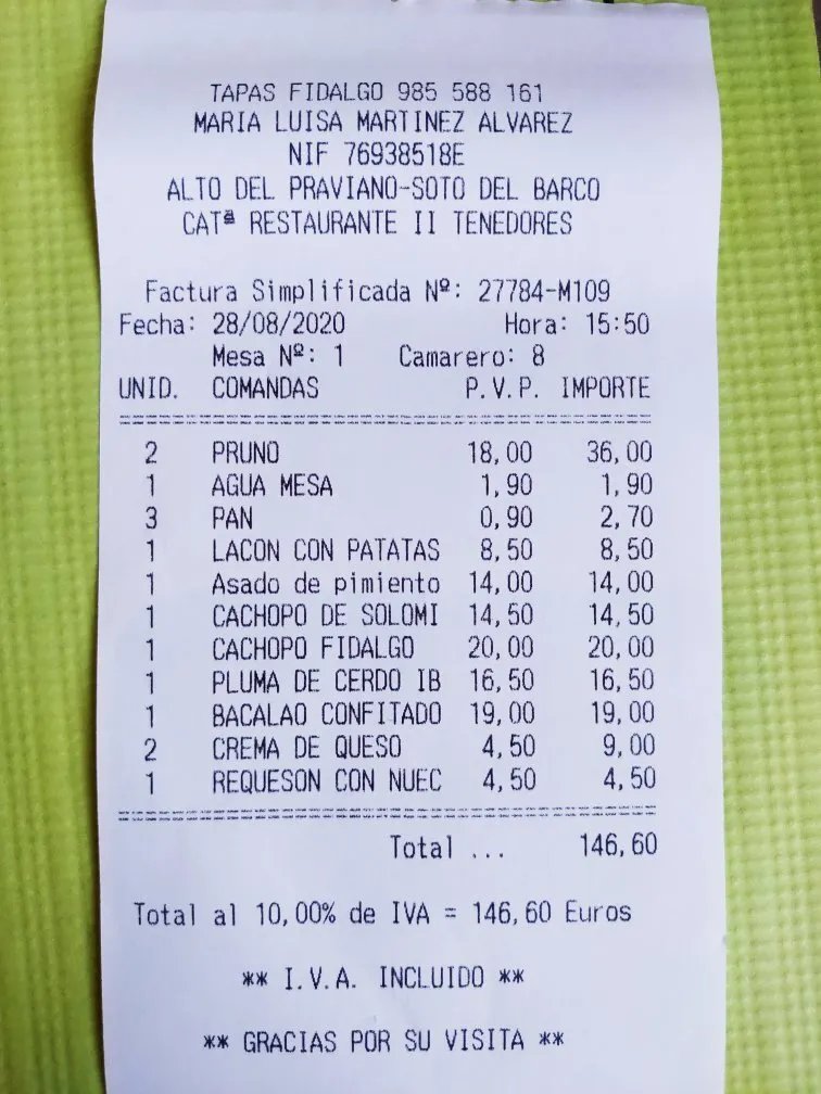 Tapas Fidalgo
