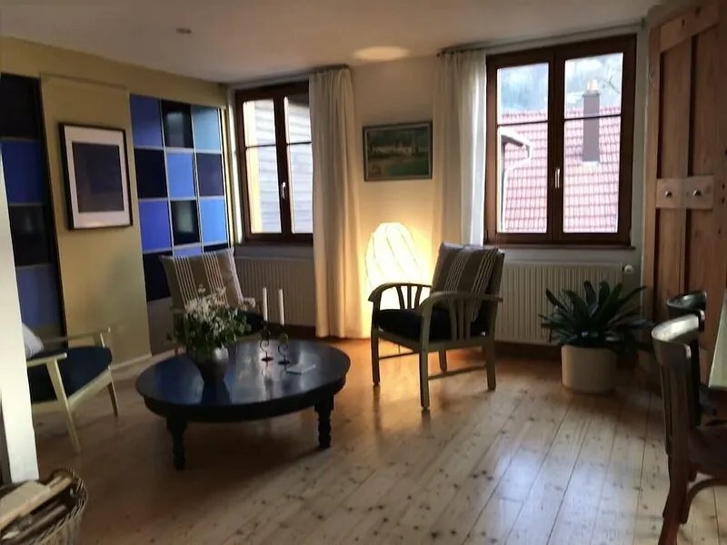 Cozy, light-flooded cottage with a view of the Vosges Mountains