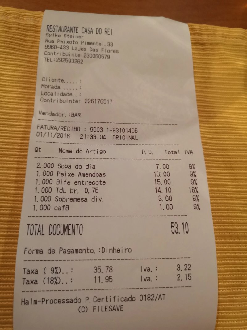 Restaurante Casa do Rei
