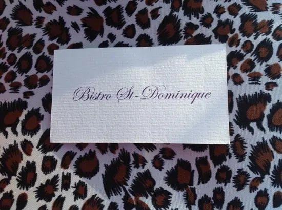 Bistro Saint Dominique