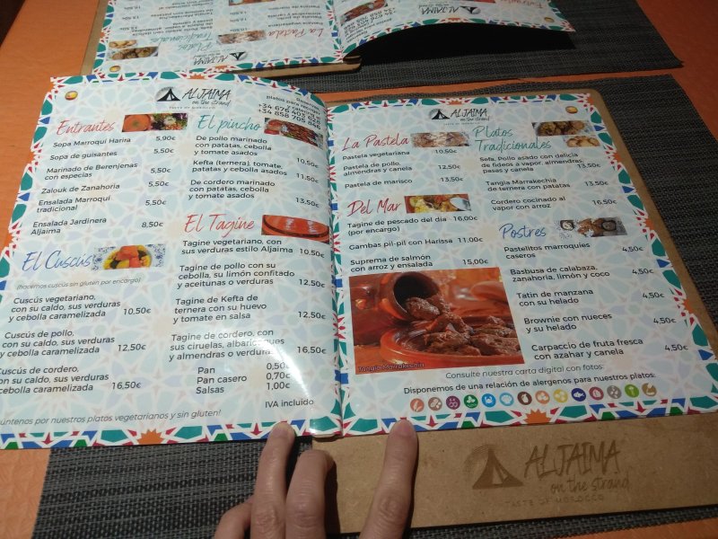 Restaurante Bar Aljaima On The Strand.