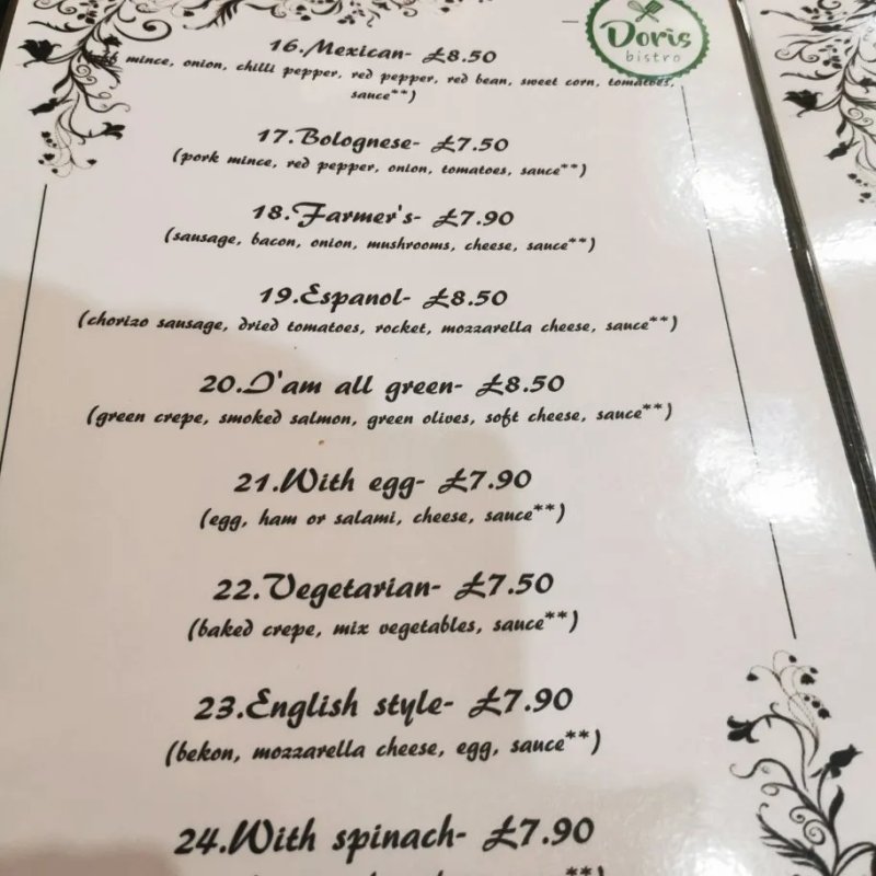 Doris Bistro