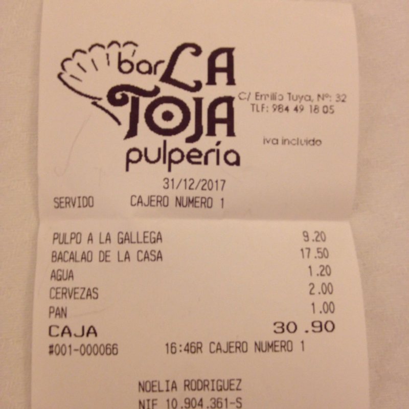 Pulperia La Toja