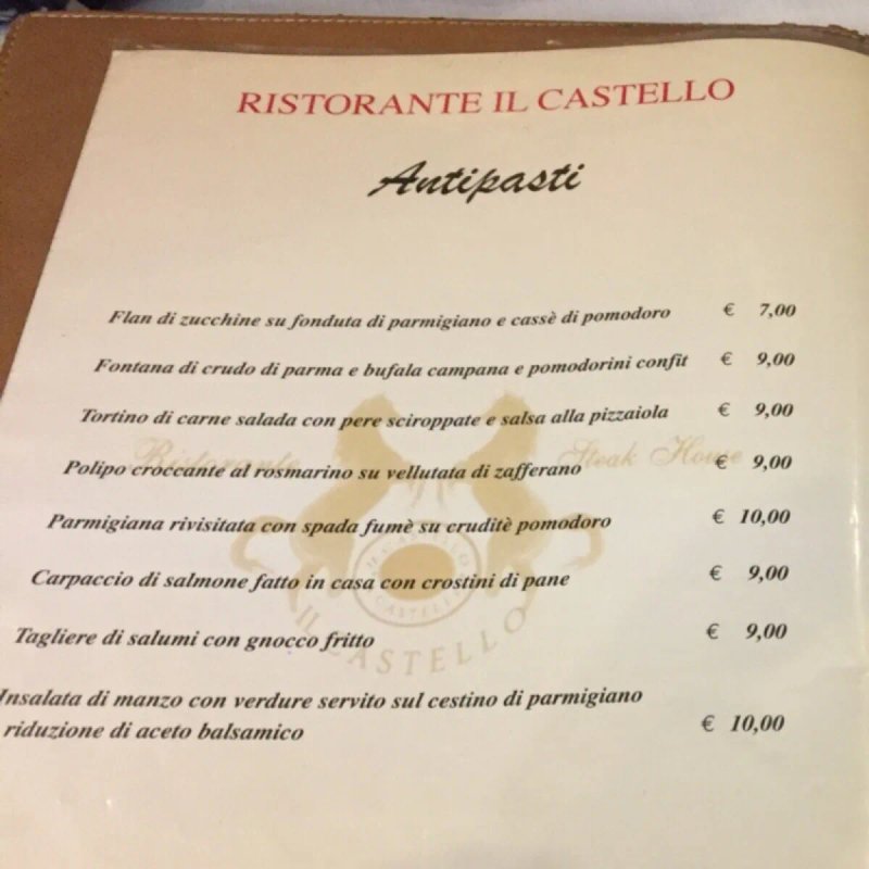 Ristorante Steak House il Castello